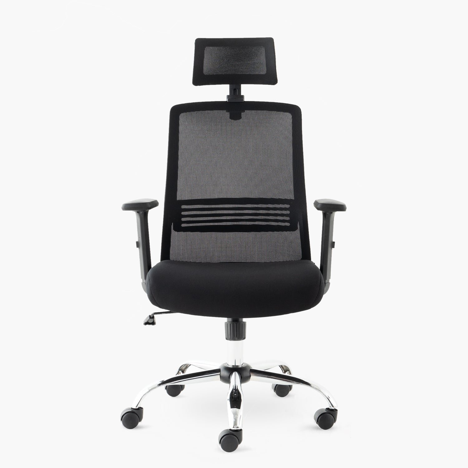 Silla de escritorio Cuba Alta brazo Reg y cabecero - Form Design